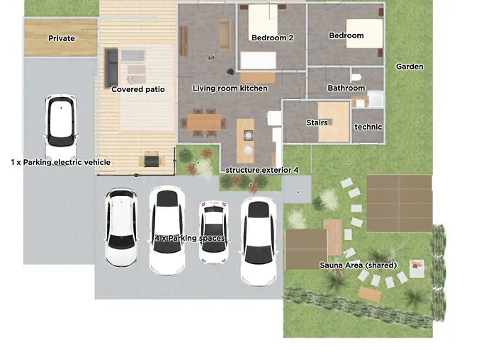 Sohana Chalet I Design I Apartment And Guest Rooms I Sauna I Ac