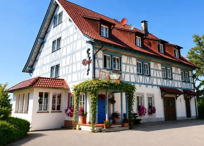 Pension Rose-Monteurzimmer&Ferienzimmer - Bodensee-Selbstversorger mit Küchen, Parken&Kaffee&Wlan frei